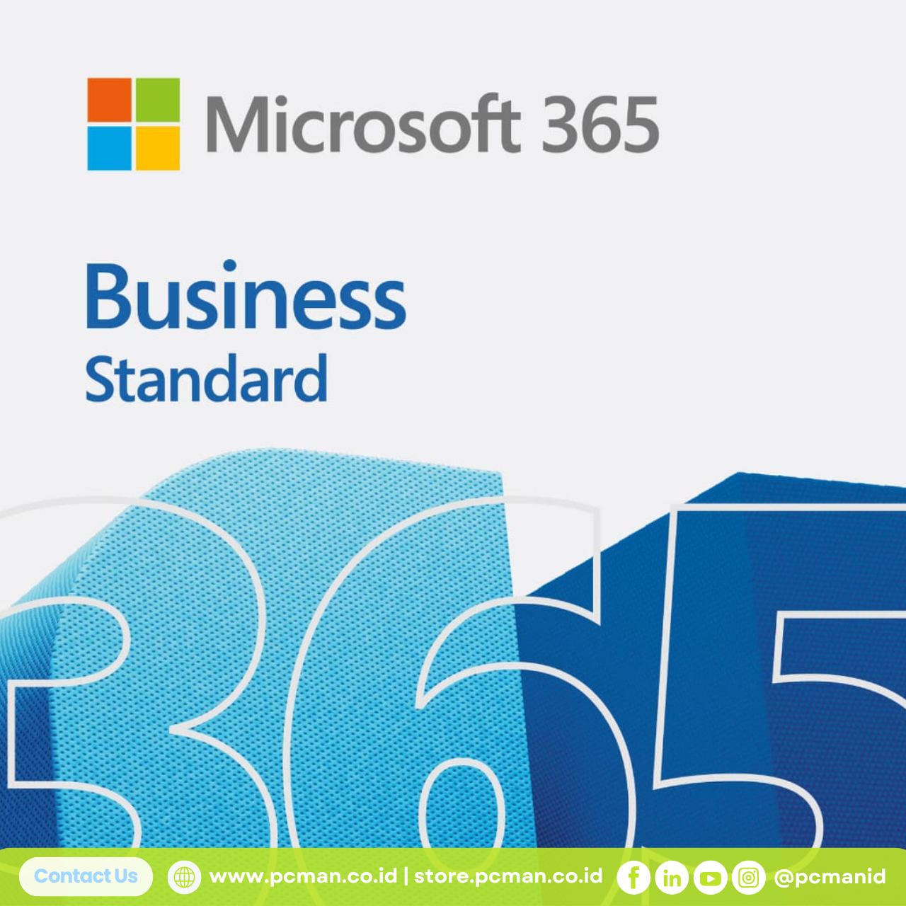 ⁠Microsoft 365 Business Standard 20 Users License – 3 Months Pack