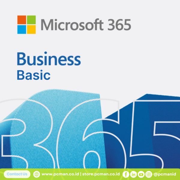 Microsoft 365 Business Basic 1 Users License - 12 Months Pack