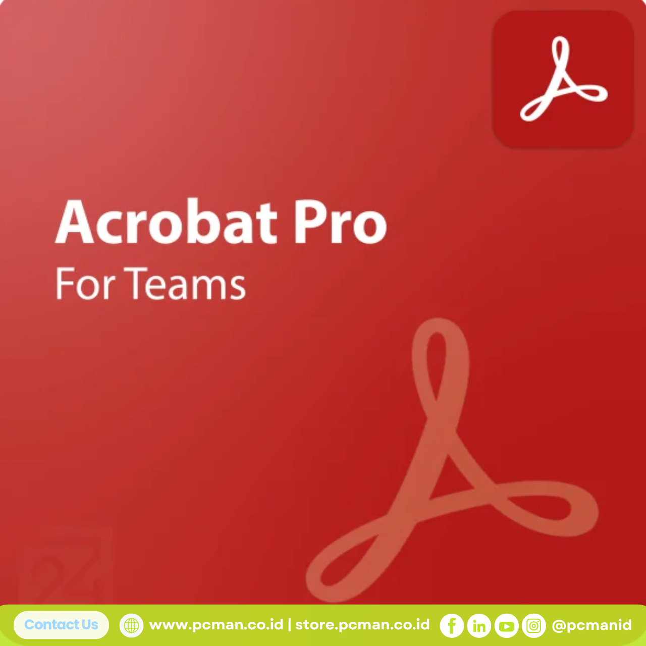 Acrobat Pro for teams 1 Years